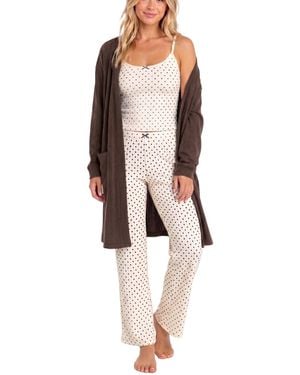 Sincerely Jules Brushed Pointelle Tank - Multicolor