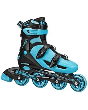 Roller Derby V-tech 500 Inline Skates Large (6-9) - Blue