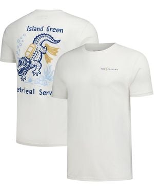 Flomotion And The Players 17th Hole Retrieval Service T-shirt - White