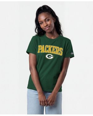 Champion Bay Packers Arched Over Logo T-shirt - Green
