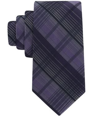 Calvin Klein Priscille Plaid Tie - Blue