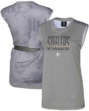 Outerstuff Pittsburgh Steelers No Sweat Tank Top - Gray