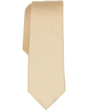 BarIII Solid Knit Tie - Natural