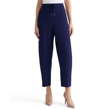 Jones New York Knit Pull-on Barrel-leg Pants - Blue