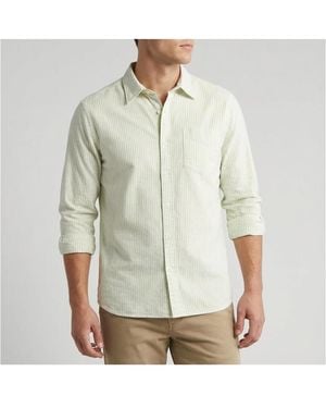 Surfside Supply Brian Pinstripe Shirt - White
