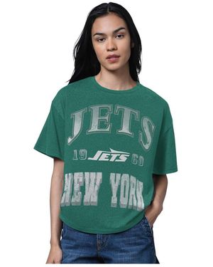 Starter New York Jets Oversized Hall Of Fame T-shirt - Green