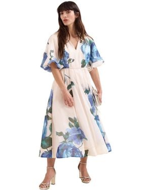Phase Eight Adeline Midi Dress - Natural