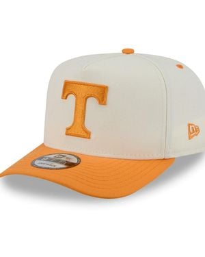 KTZ And White/tennessee Orange Tennessee Volunteers 9fifty A-frame Snapback Hat - Gray