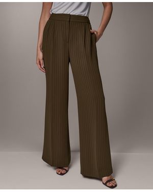 Donna Karan High-rise Full-length Pants - Green