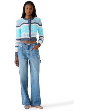 Steve Madden Sydnee Barrel Jeans - Blue
