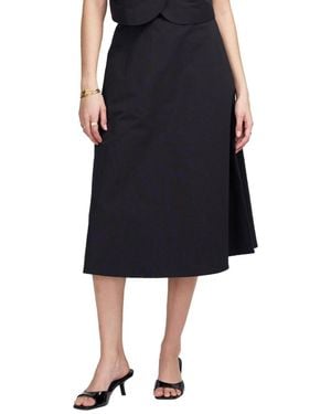 Elle Collection Midi Skirt - Black