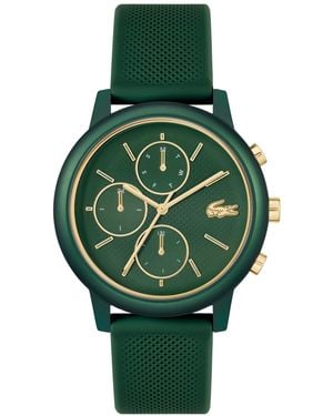 Lacoste Silicone Strap Watch - Green