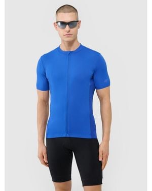 4F Zip-up Cycling Shirt - Blue