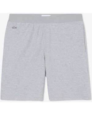Lacoste Thermal Pajama Shorts - Gray