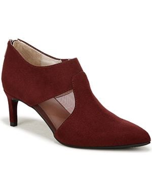 LifeStride Annette Pointed Toe Shooties - Red