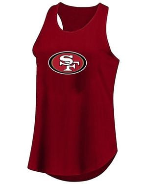 Profile San Francisco 49ers Plus Size Basic Tank Top - Red