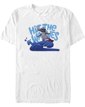 Fifth Sun Hit The Wave Short Sleeve T-shirt - White