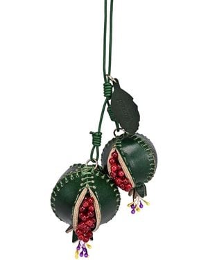 Old Trend Pom Mini Handcrafted Botanical Fruit Charm - Multicolor