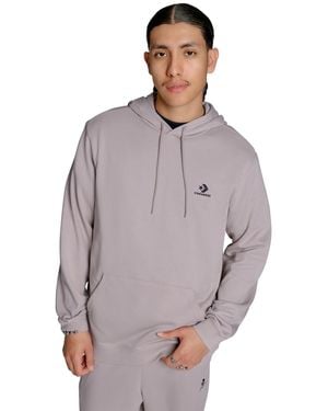 Converse Standard Fit Long Sleeve Sweatshirt - Gray