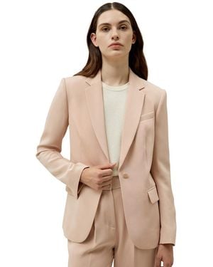 LILYSILK Silk Blazer - Natural