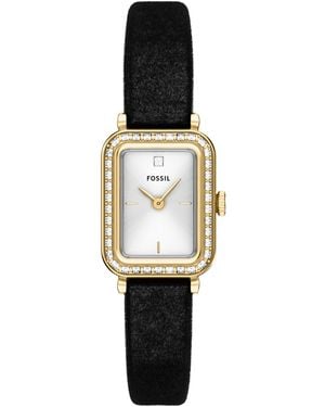 Fossil Raquel Two-hand Velvet Watch - White