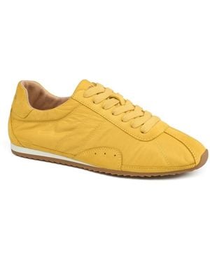 J/Slides Preppy Nylon Sneaker - Yellow