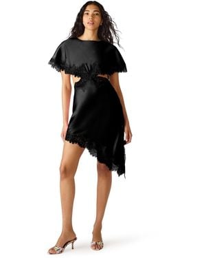 Steve Madden Mayci Boat Neck Midi Dress - Black