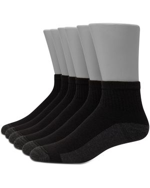 Hanes 6-pk. Ultimate Xtemp Ultra Cushion Ankle Socks - Black