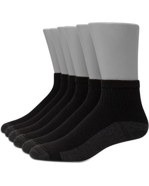 Hanes 6-pk. Ultimate Xtemp Ultra Cushion Ankle Socks - Black