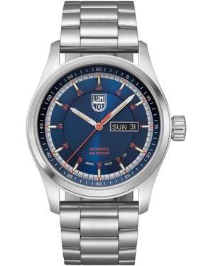 Luminox Swiss Automatic Atacama Field Stainless Steel Bracelet Watch 44mm - Gray