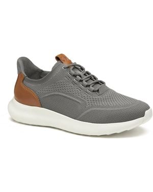 Johnston & Murphy Amherst 2.0 Knit Plain Toe Sneaker - Gray