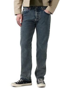 Levi's 501 Regular-fit Button Fly Jeans - Blue
