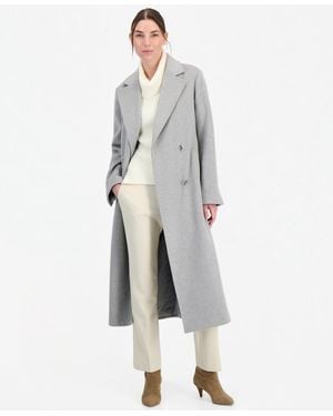 Michael Kors Michael Double-breasted Maxi Coat - Gray