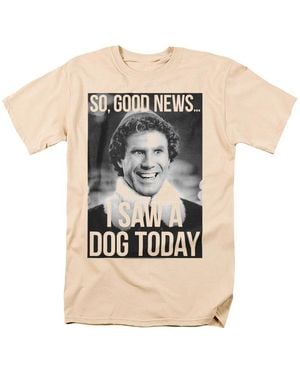 Elf Must Love Dogs T Shirt - Natural