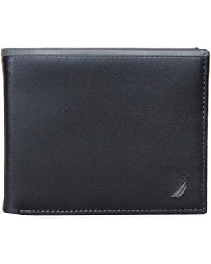 Nautica Pop J Class Bifold Wallet - Blue