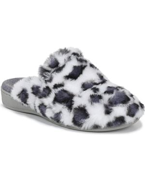 Vionic Gemma Ii Mule Slippers - Gray