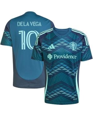 adidas Pedro De La Vega Seattle Sounders Fc 2025 The Salish Sea Kit Replica Player Jersey - Blue
