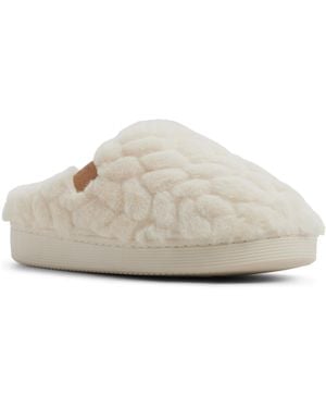 Roxy Bae Slip-on Slippers - White