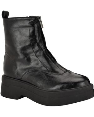 Calvin Klein Rivin Lug Sole Booties - Black