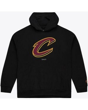 Mitchell & Ness Cleveland Cavaliers Basic Fleece Hoodie - Black