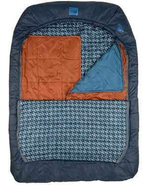 Kelty Tru.comfort Doublewide Sleeping Bag: 20f Synthetic 25 To 5 Degree Synthetic Bags - Blue