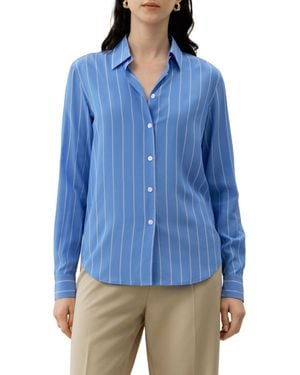 LILYSILK D Shirt - Blue