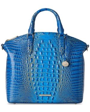 Brahmin Large Duxbury Melbourne Satchel - Blue