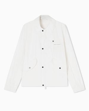ARMANI EXCHANGE | White Edition Nylon Sport Cot