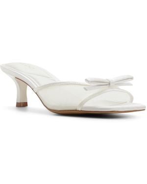 ALDO Begoniaa Slip-on Dress Sandals - White