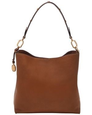 Fossil Jessie Bucket Shoulder Bag - Brown
