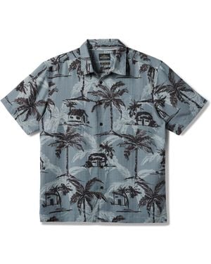 Quiksilver Off The Grid Woven Shirt - Blue