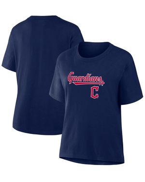 Fanatics Cleveland Guardians Lockup Legacy T-shirt - Blue