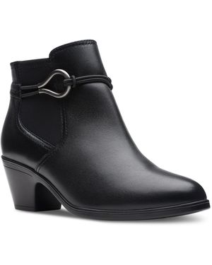 Clarks Emily 2 Kaylie Dress Booties - Black