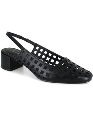 Splendid Ryker Laser Cut Sling Back Pump - Black